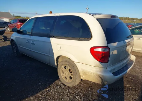 2001 Dodge Grand Caravan Sport z USA, uszkodzony, nr VIN 2B4GT44L21R342197